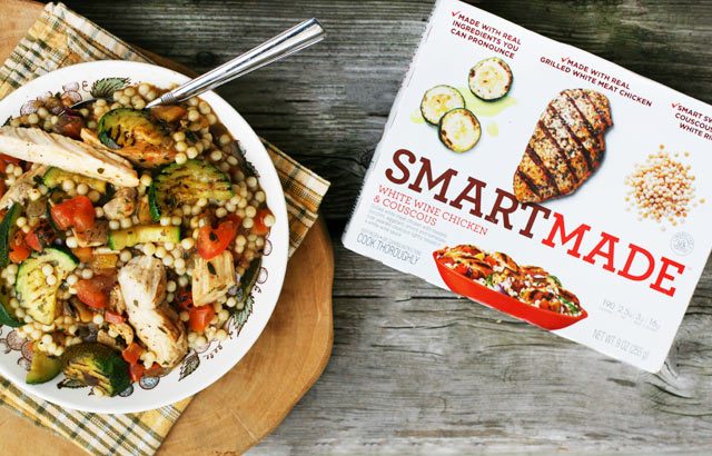 SmartMade餐食可以作为一顿丰盛晚餐的基础。点击查看更多想法!